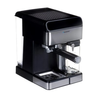BLAUPUNKT CMP601 Machine &agrave; expresso noir, acier avec r&eacute;servoir de lait