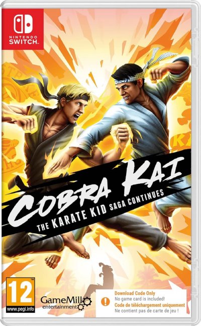 [MAXIMUM GAMES] Cobra Kai: The Karate Kid Saga Continues (Code In A Box) - Switch