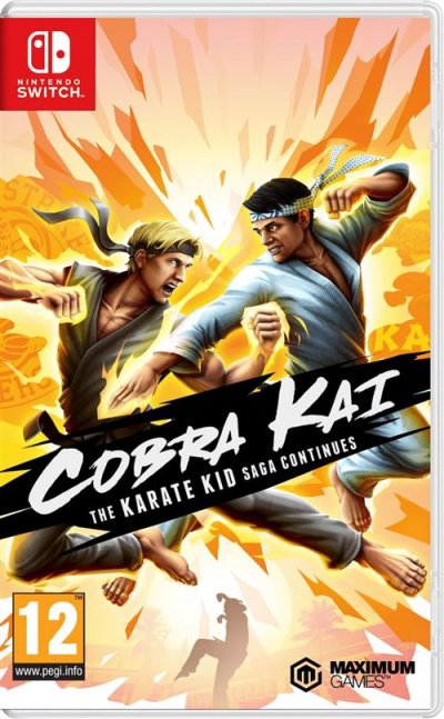 JUST FOR GAMES Cobra Kai : The Karate Kid Saga Continues Nintendo Switch 
