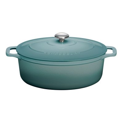 CHASSEUR Cocotte en fonte &eacute;maill&eacute;e 33cm bleu quartz  puc473325 - bleu