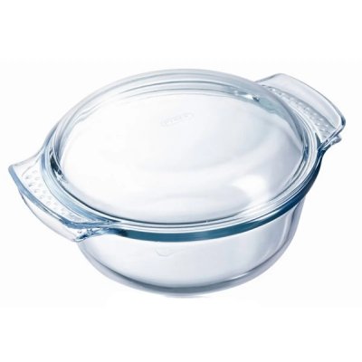 PYREX Cocotte ronde classic 3,75 l -  - Transparent - Verre