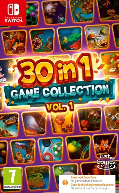 MOULINEX Code de t&eacute;l&eacute;chargement 30 in 1 Game Collection Vol. 1 Nintendo Switch 