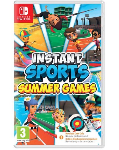 JUST FOR GAMES Code de t&eacute;l&eacute;chargement Instant Sports Summer Games Nintendo Switch