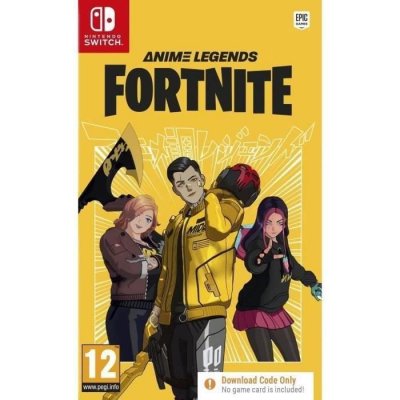 JUST FOR GAMES Code in a Box Fortnite L&eacute;gendes Anim&eacute;es Nintendo Switch 