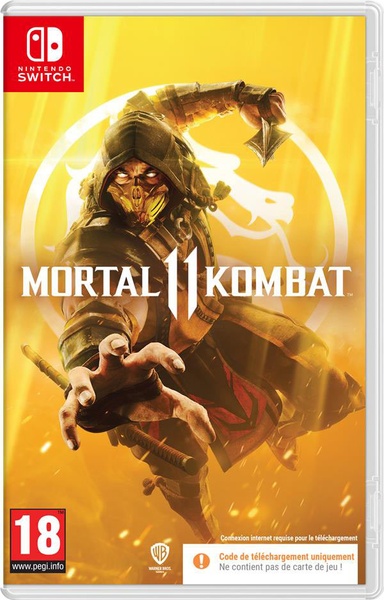 Code in a Box Mortal Kombat 11 Nintendo Switch 