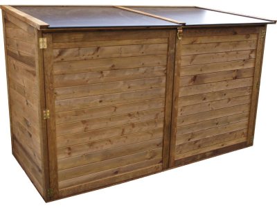 CHALET & JARDIN Coffre de jardin 2000l en bois pin trocadero 705029 COM_705029