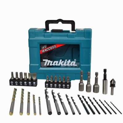 MAKITA Coffret 34 accessoires per&ccedil;age-vissage Maccess  - D-36980