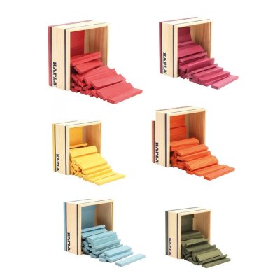 KAPLA Coffret 40 planchettes Rouge 