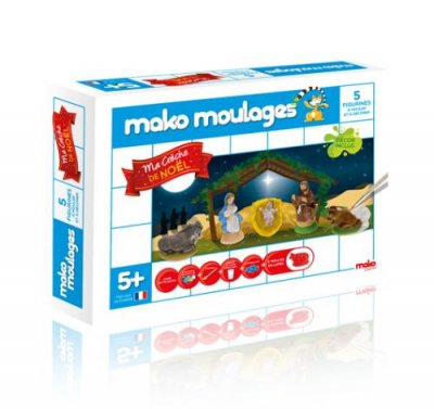 MAKO CREATIONS Coffret 5 figurines Ma cr&egrave;che de No&euml;l Mako Moulages
