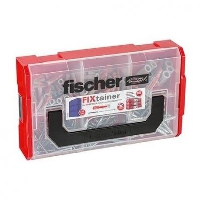 FISCHER Coffret assortiment - 210 chevilles - Duopower Fixtainer