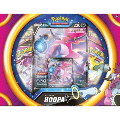 POKEMON Coffret cartes &agrave; collectionner Pok&eacute;mon Hoopa V Novembre 2021 