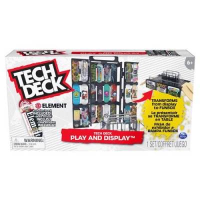 SPIN MASTER Coffret circuit et v&eacute;hicules Tech Deck Transformable