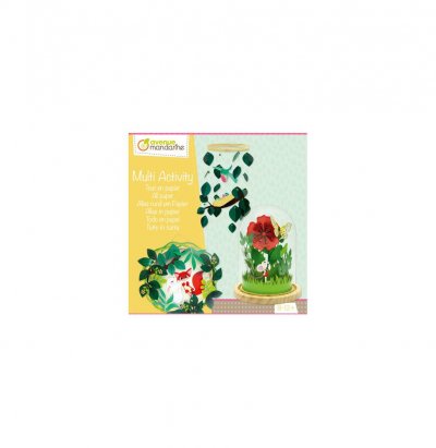 AVENUE MANDARINE Coffret Cr&eacute;atif enfant Multi Activit&eacute;s - Tout en papier
