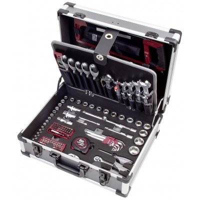 KRAFTWERK Coffret d'outils  B147 1/4 et 1/2 158 pi&egrave;ces 202.147.000