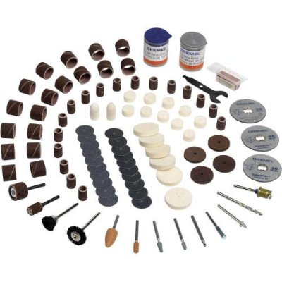 DREMEL Coffret de 150 accessoires multi-usage EZ SpeedClic  724