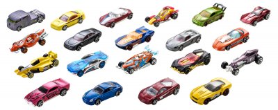 MATTEL Coffret de 20 v&eacute;hicules HOT WHEELS
