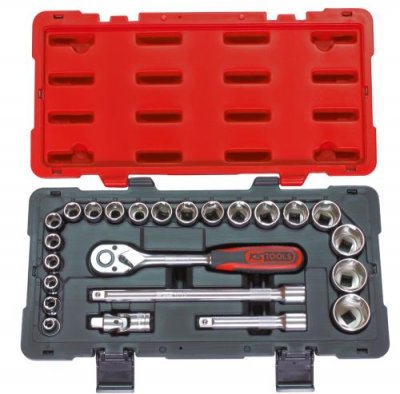 KS TOOLS Coffret de douilles  ULTIMATE&reg; 1/2"" , 24 pcs