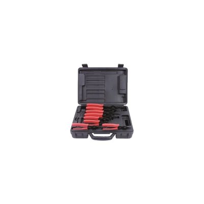 KS TOOLS Coffret de pinces &agrave; circlips int&eacute;rieur et ext&eacute;rieur, 10 pi&egrave;ces