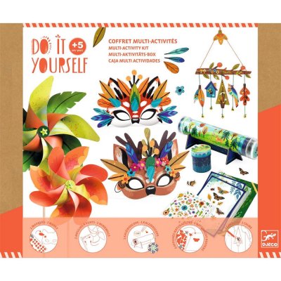 DJECO Coffret DIY multi-activit&eacute;s Nature 