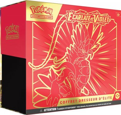 POKEMON Coffret Dresseur d'&eacute;lite Koraidon &Eacute;carlate et Violet - Pok&eacute;mon FR
