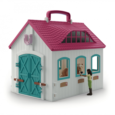 Coffret &Eacute;curie Transportable SCHLEICH 42703 Horse Club D&egrave;s 4 ans