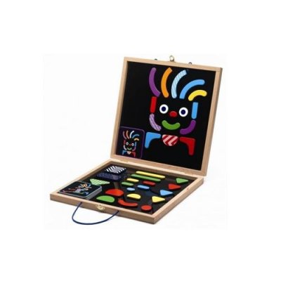 DJECO Coffret Magn&eacute;tique G&eacute;oforme Personnages