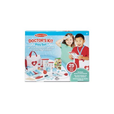 SPIN MASTER Coffret m&eacute;dical avec accessoires en jouet melissa & doug 25 pi&egrave;ces