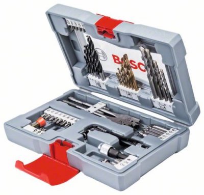 BOSCH Coffret Premium  per&ccedil;age et vissage 2608P00233 49 pi&egrave;ces
