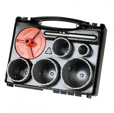 WOLFCRAFT Coffret tr&eacute;pans  Ma&ccedil;onnerie