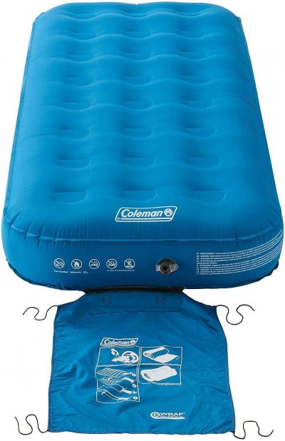 COLEMAN  Extra Durable Double Inflatable Mattress Bleu
