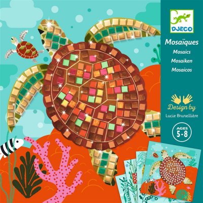 DJECO Collages mosa&iuml;ques Cara&iuml;bes 