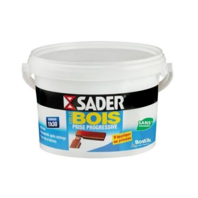 SADER Colle bois prise progressive 2,5kg