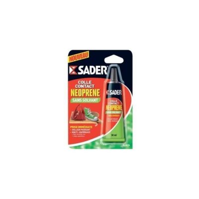 SADER Colle Contact Sans Solvant Type N&eacute;opr&egrave;ne  - Le Tube De 30ml