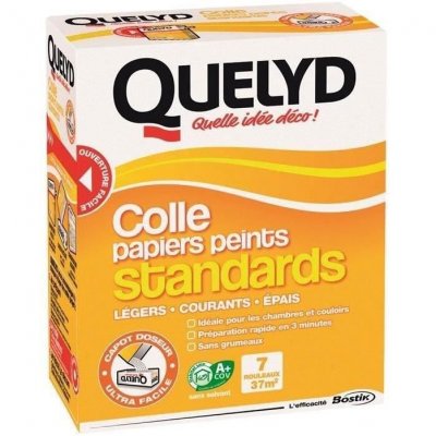 QUELYD Colle standard papiers peints - 250 g