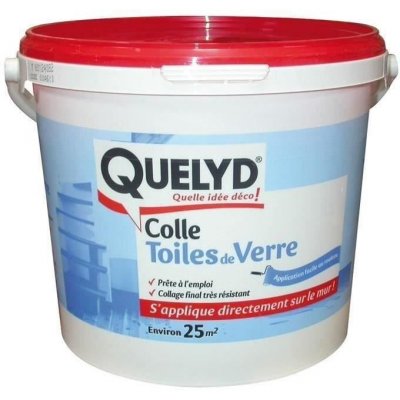 QUELYD Colle toile de verre  5 Kg