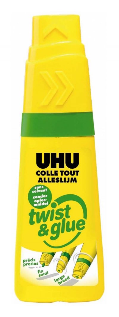UHU Colle  Twist - Glue sans solvant multi mat&eacute;riaux - 35 ml