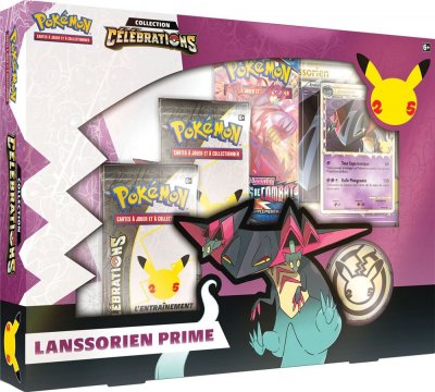 POKEMON Collection C&eacute;l&eacute;brations Pok&eacute;mon 25 Ans : Coffret Pins Lanssorien Prime