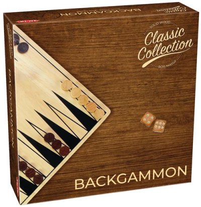 TACTIC Collection Classique Backgammon En Bois
