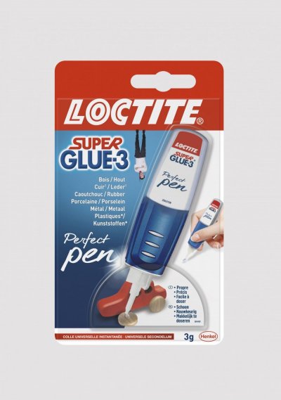 LOCTITE Colles Cyanoacrylates SUPERGLUE-3 Creative Pen Gel 3g 