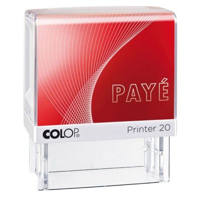 COLOP  Tampon encreur Printer 20 - Formule commerciale ''Pay&eacute;''