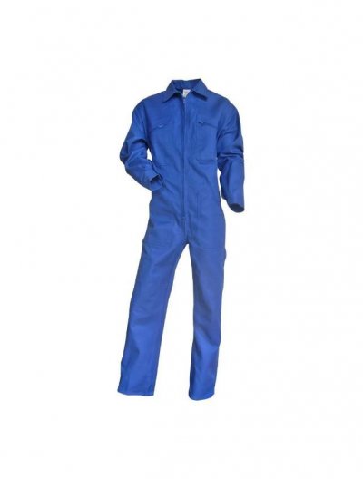 LMA Combinaison de travail 100% coton bleu bugatti taloche 400441 - 