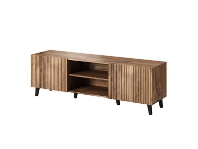 BEST MOBILIER Come - meuble TV - bois - 150 cm - style contemporain Couleur - Bois