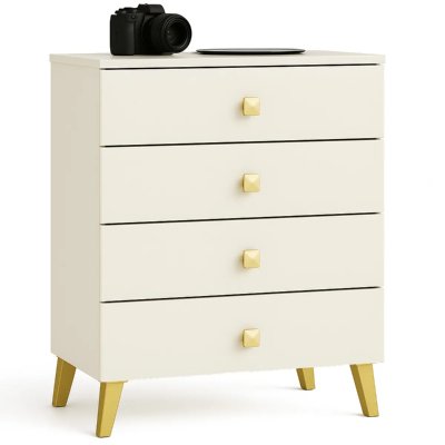 Commode AKORD MOBI Cachemire 60 cm 4 tiroirs fa&ccedil;ade Cachemire 60x37x73 cm 