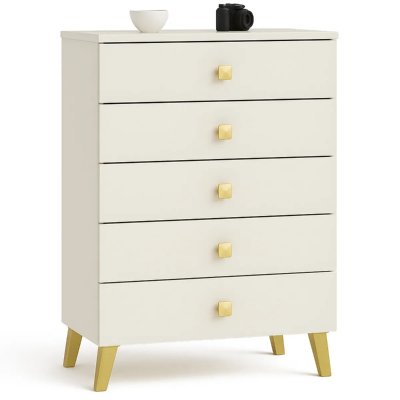 Commode AKORD MOBI Cachemire 60 cm 5 tiroirs fa&ccedil;ade Cachemire 60x37x89 cm 