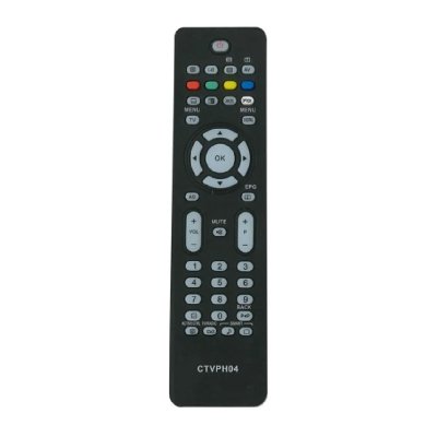 BIGBUY Common Tv Ctvph04 Philips Remote Control Noir