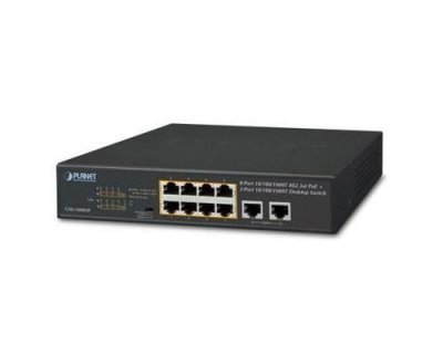 PLANET Commutateur  Gsd-1008hp 10" 10p Gigabit