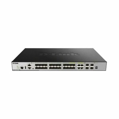 D LINK Commutateur r&eacute;seau armoire d-link dgs-3630-28sc/si 24 x sfp 4 x rj45