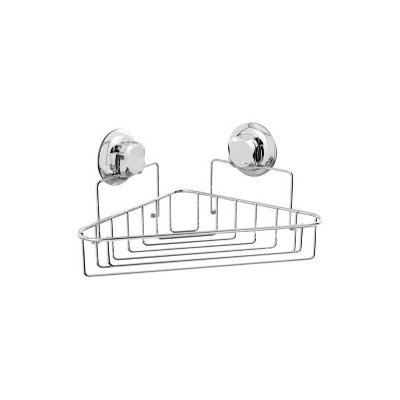 COMPACTOR  Tablette d'angle double &agrave; ventouses - M&eacute;tal