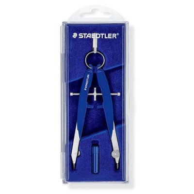STAEDTLER Compas g&eacute;om&eacute;trique de pr&eacute;cision Bleu nuit
