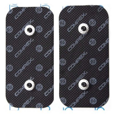  Compex Electrodes de rechange SNAP 5*10cm Electrostimulateur